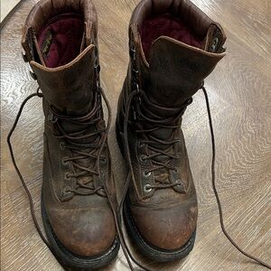 Cabela's Dark Brown Leather Hiking Boots
